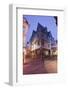 An Old House in Vieux Tours with Christmas Lights, Tours, Indre-Et-Loire, France, Europe-Julian Elliott-Framed Photographic Print