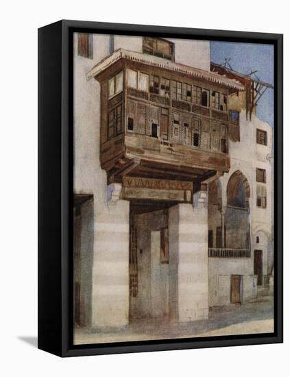 An Old House Near the Tentmakers' Bazaar, Cairo-Walter Spencer-Stanhope Tyrwhitt-Framed Stretched Canvas