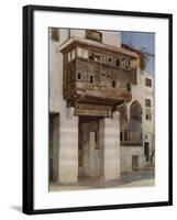 An Old House Near the Tentmakers' Bazaar, Cairo-Walter Spencer-Stanhope Tyrwhitt-Framed Giclee Print