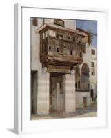 An Old House Near the Tentmakers' Bazaar, Cairo-Walter Spencer-Stanhope Tyrwhitt-Framed Giclee Print