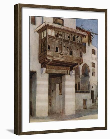 An Old House Near the Tentmakers' Bazaar, Cairo-Walter Spencer-Stanhope Tyrwhitt-Framed Giclee Print