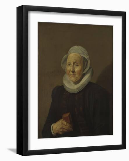 An Old Lady, 1628-Frans Hals-Framed Giclee Print