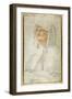 An Old Lady Seated, Half Length-Federico Zuccaro-Framed Giclee Print