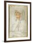 An Old Lady Seated, Half Length-Federico Zuccaro-Framed Giclee Print