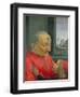 An Old Man and a Boy, 1480s-Domenico Ghirlandaio-Framed Premium Giclee Print