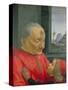 An Old Man and a Boy, 1480s-Domenico Ghirlandaio-Stretched Canvas