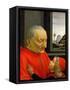 An Old Man and His Grandson-Domenico Ghirlandaio-Framed Stretched Canvas
