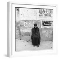 An Old Man from Sicily-Mario de Biasi-Framed Giclee Print