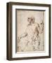 An Old Man Gesticulating-Albrecht Dürer-Framed Premium Giclee Print