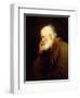 An Old Man, half-length, in a Brown Fur-lined Coat-Joseph Wright of Derby-Framed Giclee Print