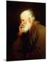 An Old Man, half-length, in a Brown Fur-lined Coat-Joseph Wright of Derby-Mounted Giclee Print