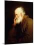 An Old Man, Half-Length, in a Brown Fur-Lined Coat-Joseph Wright-Mounted Giclee Print