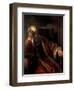 An Old Man in an Armchair, 17th Century-Rembrandt van Rijn-Framed Premium Giclee Print