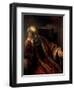 An Old Man in an Armchair, 17th Century-Rembrandt van Rijn-Framed Premium Giclee Print