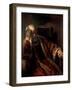 An Old Man in an Armchair, 17th Century-Rembrandt van Rijn-Framed Giclee Print