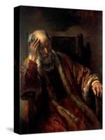 An Old Man in an Armchair, 17th Century-Rembrandt van Rijn-Stretched Canvas