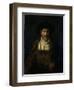 An Old Man in Fanciful Costume-Rembrandt van Rijn-Framed Giclee Print