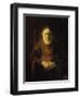 An Old Man in Red-Rembrandt van Rijn-Framed Giclee Print