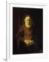 An Old Man in Red-Rembrandt van Rijn-Framed Giclee Print