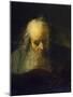 An Old Man Reading a Book by Rembrandt-Rembrandt Harmensz. van Rijn-Mounted Giclee Print