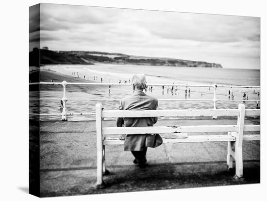 An Old Man & the Sea-Rory Garforth-Stretched Canvas