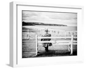 An Old Man & the Sea-Rory Garforth-Framed Photographic Print