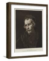 An Old Man-Rembrandt van Rijn-Framed Giclee Print