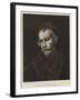 An Old Man-Rembrandt van Rijn-Framed Giclee Print