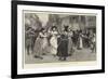 An Old May-Day Custom, the Milkmaid's Dance-Charles Green-Framed Giclee Print