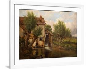 An Old Mill Near Worcester, 1880-Benjamin Williams Leader-Framed Giclee Print