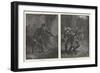 An Old Offender, Trapped-S.t. Dadd-Framed Giclee Print