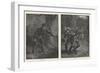 An Old Offender, Trapped-S.t. Dadd-Framed Giclee Print