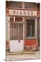 An Old Piano Store in the City of Dijon, Burgundy, France, Europe-Julian Elliott-Mounted Photographic Print