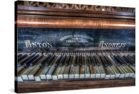 An Old Piano-Nathan Wright-Stretched Canvas