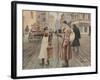 An Old Pilgrim-Mikhail Abramovich Balunin-Framed Giclee Print