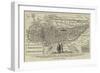 An Old Plan of Norwich-null-Framed Giclee Print