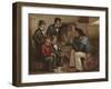 An Old Sailor's Yarn-William Dickes-Framed Giclee Print