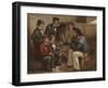 An Old Sailor's Yarn-William Dickes-Framed Giclee Print