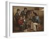 An Old Sailor's Yarn-William Dickes-Framed Giclee Print