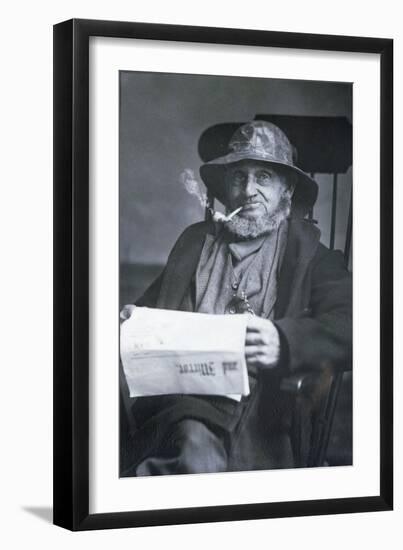 An Old Salt-American Photographer-Framed Giclee Print