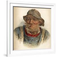 An Old Salt-James Drummond-Framed Giclee Print