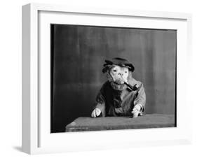 An Old Sea Dog, Literally-null-Framed Photographic Print