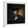 An Old Soldier in a Black Beret, 17th Century-Christopher Paudiss-Framed Giclee Print