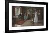 An Old Song-Edwin Austin Abbey-Framed Premium Giclee Print