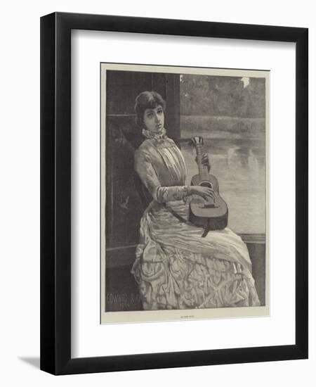 An Old Song-Edward R. King-Framed Giclee Print