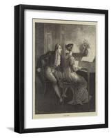 An Old Song-null-Framed Giclee Print