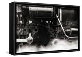 An Old Steam Train-Clive Nolan-Framed Stretched Canvas