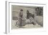 An Old Story-Sir Lawrence Alma-Tadema-Framed Giclee Print