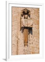 An Old Sundial on Chartres Cathedral-Julian Elliott-Framed Photographic Print