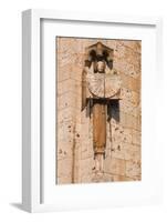 An Old Sundial on Chartres Cathedral-Julian Elliott-Framed Photographic Print